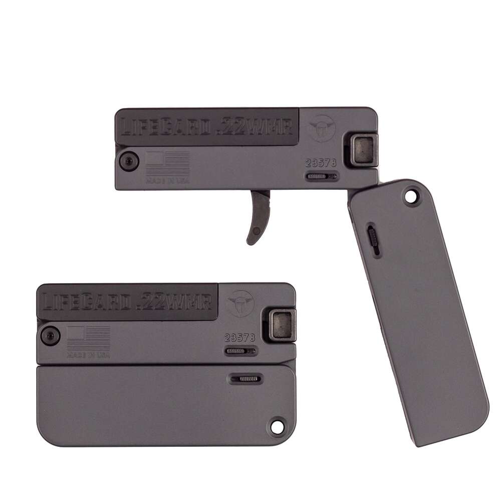 Handguns Trailblazer Firearms LifeCard 22Magnum LIFECARD 22MAG BLACK/GREY •  • Model: LifeCard